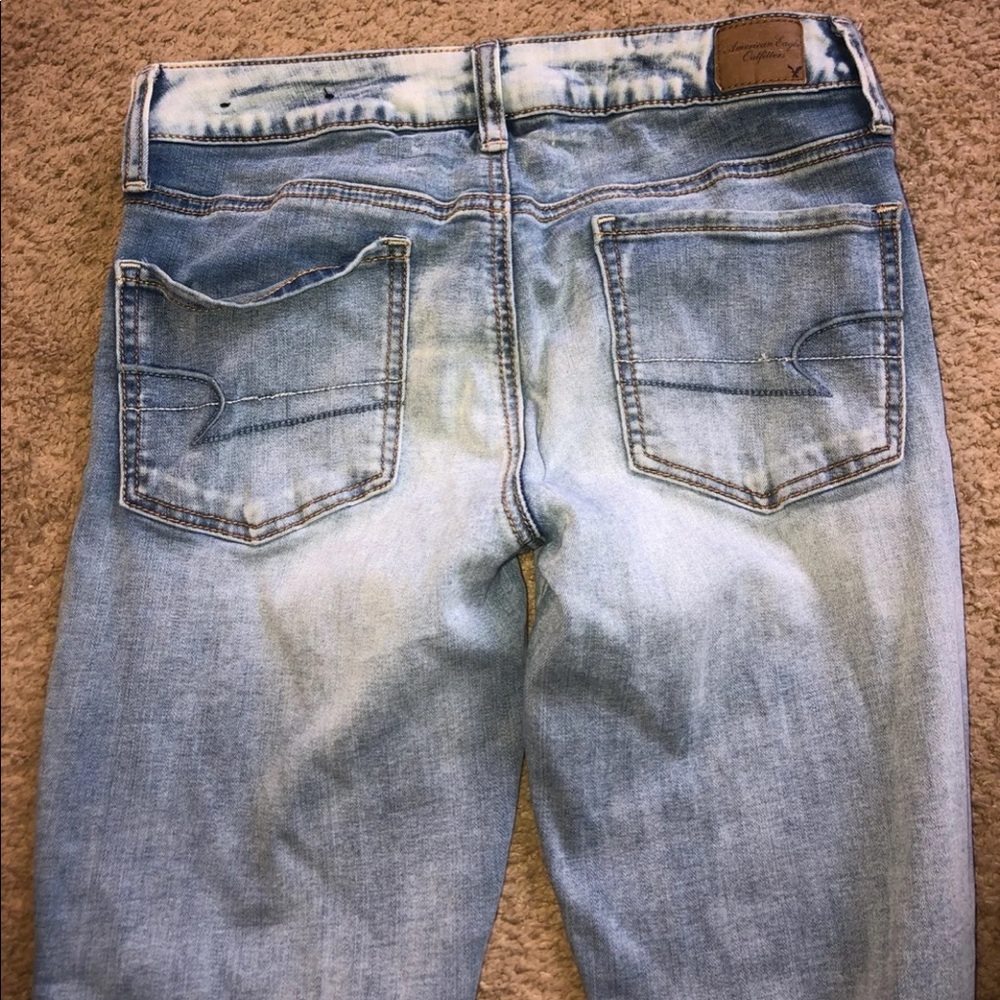 American eagle super stretch size 6